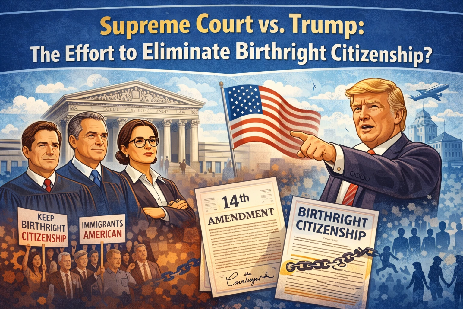 Supreme Court vs. Trump: The Effort to Eliminate Birthright Citizenship? Supreme Court vs. Trump: The Effort to Eliminate Birthright Citizenship?